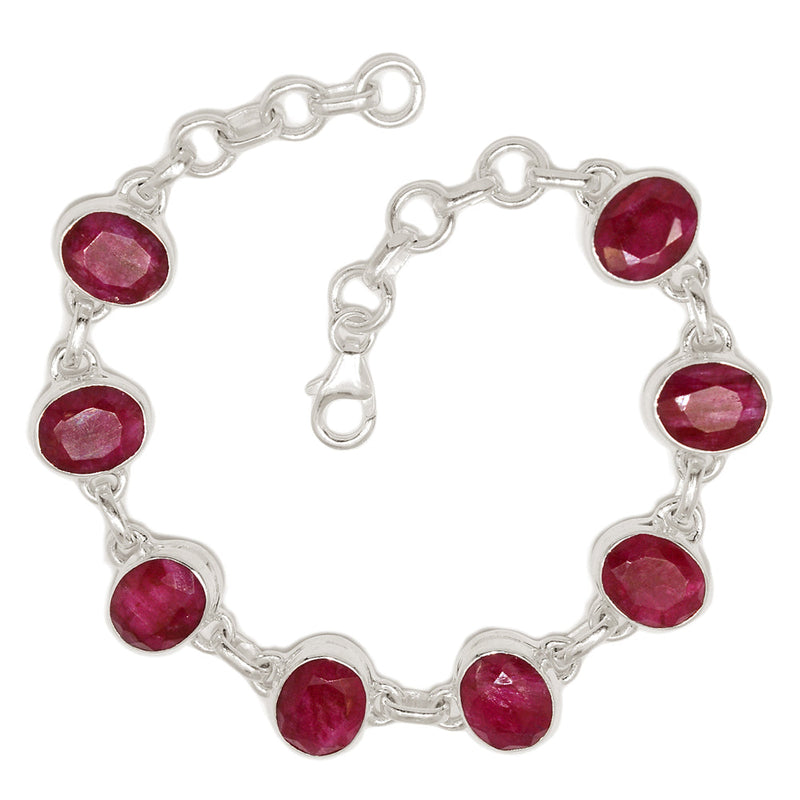 8.3" Treated Ruby Bracelets - RBYB226