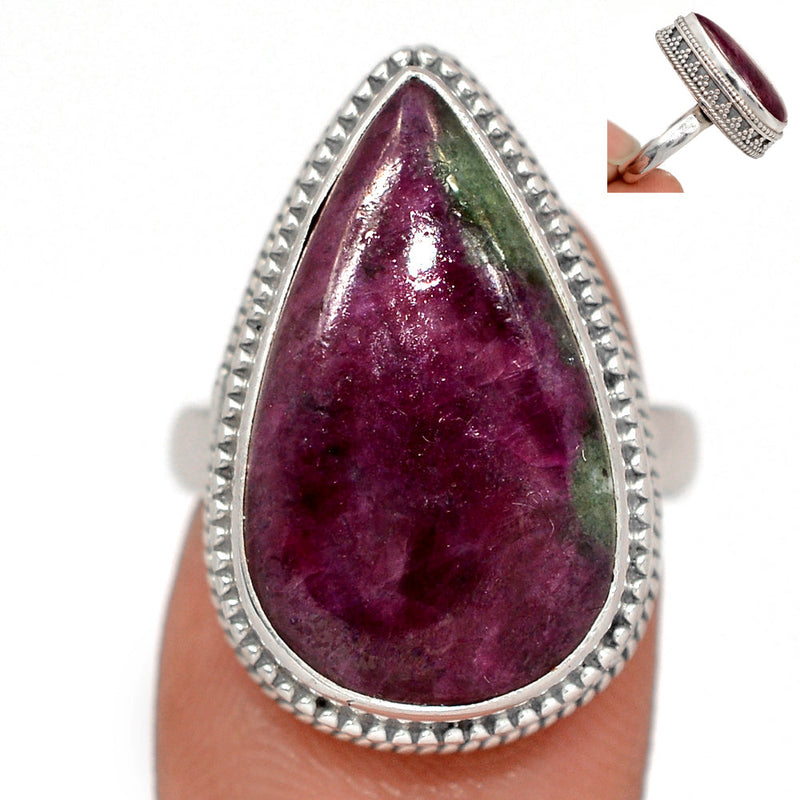 Fine Filigree - Ruby Zoisite Ring - RBZR1012