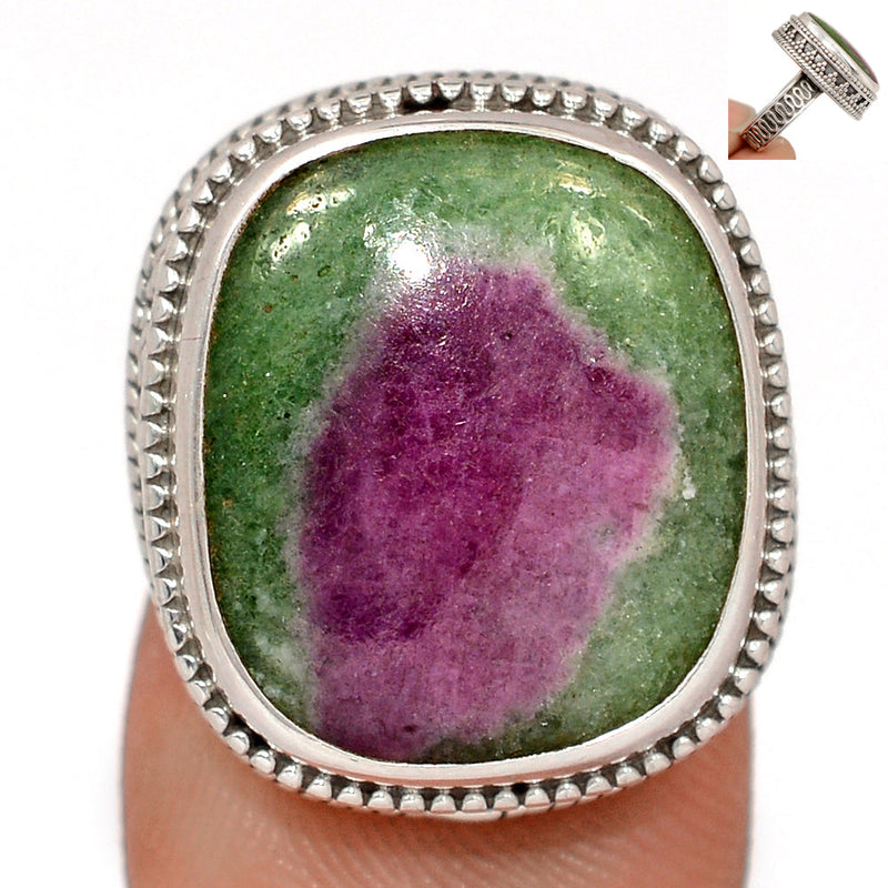 Fine Filigree - Ruby Zoisite Ring - RBZR1014