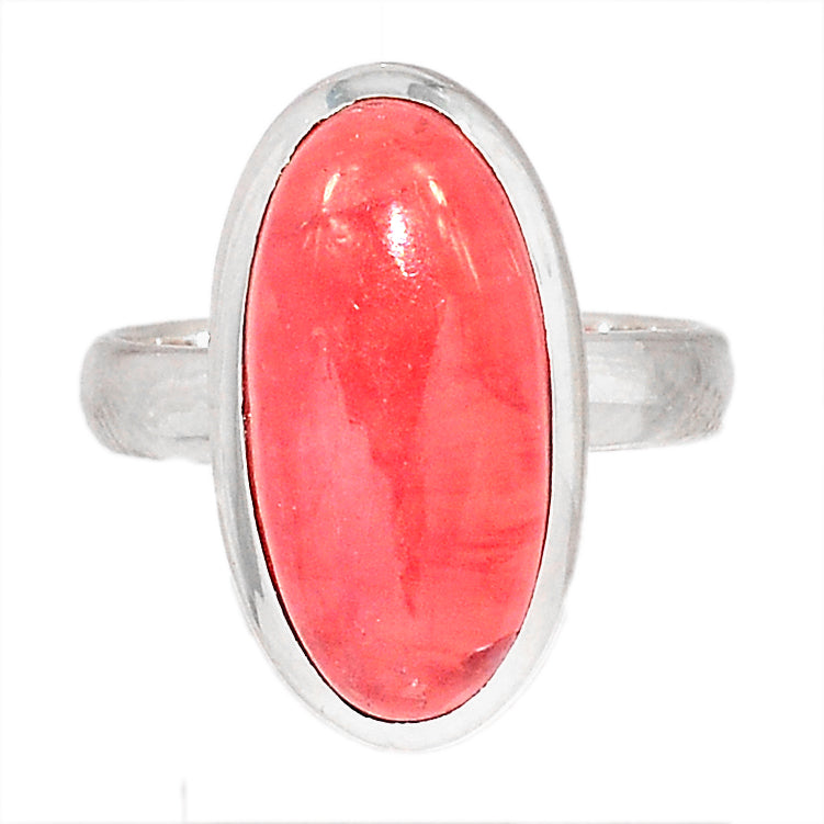 Rhodochrosite Jelly Ring - RCJR347
