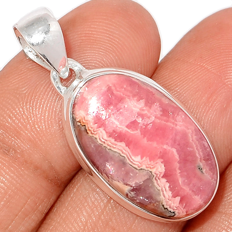 1.5" Rhodochrosite Pendants - RDOP2441