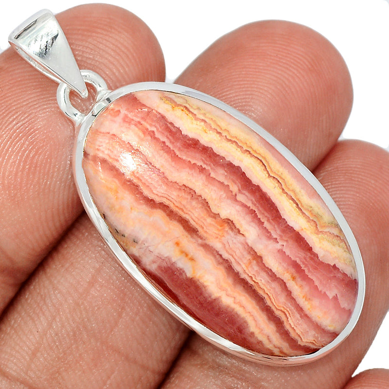 1.7" Rhodochrosite Pendants - RDOP2638