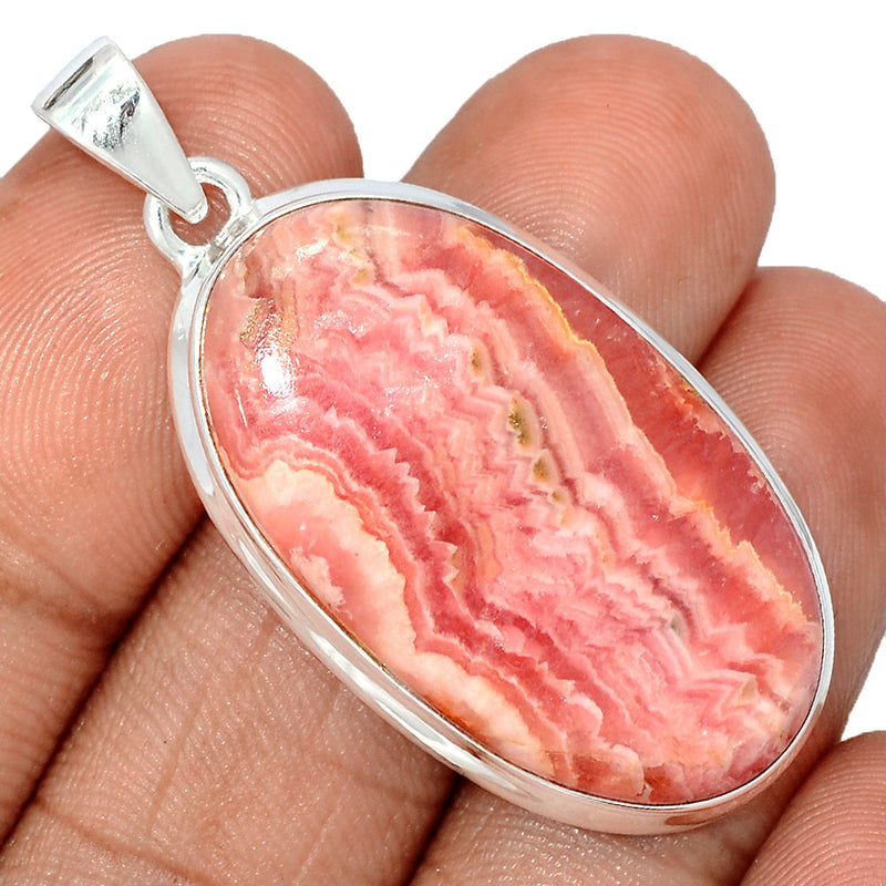 1.7" Rhodochrosite Pendants - RDOP2643