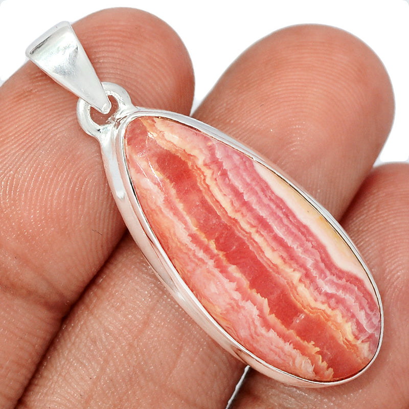1.6" Rhodochrosite Pendants - RDOP2649