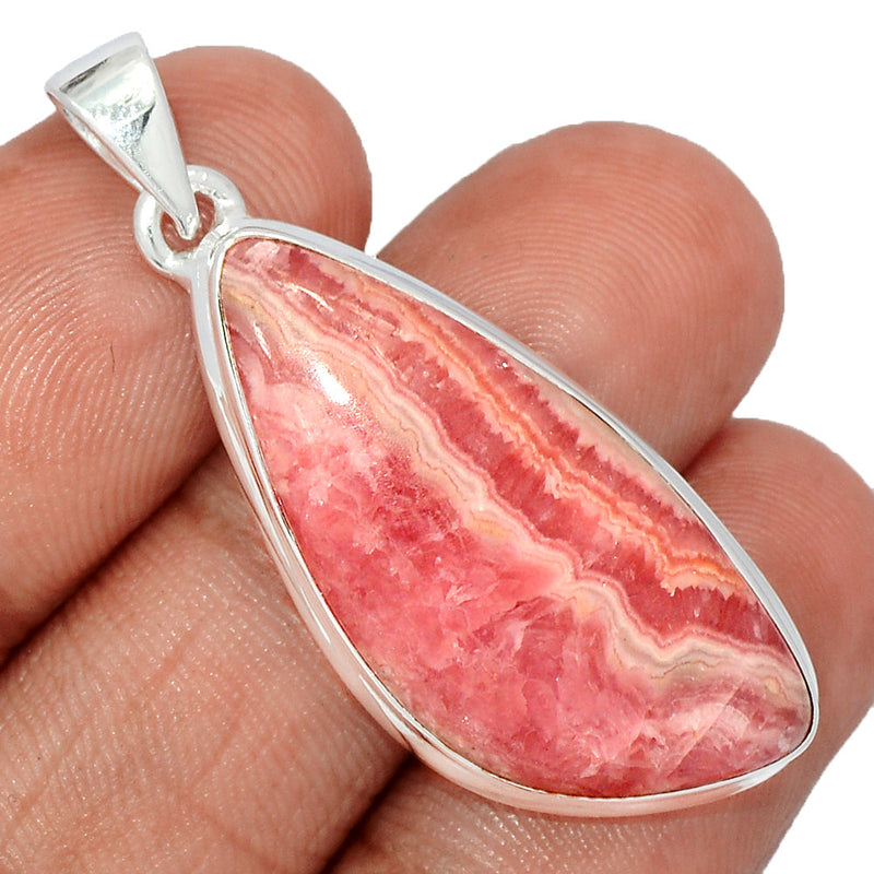 1.7" Rhodochrosite Pendants - RDOP2651