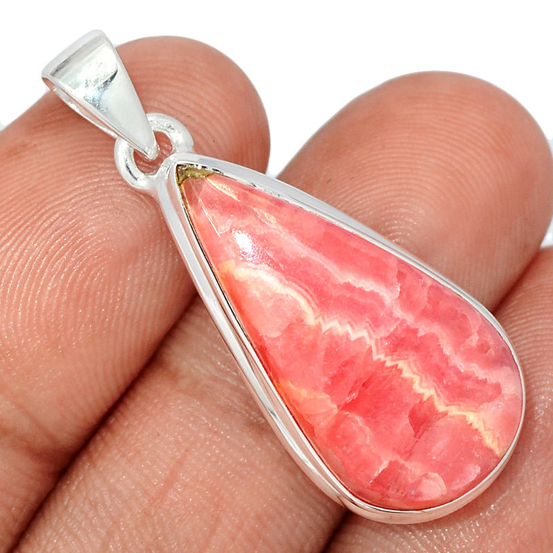 1.5" Rhodochrosite Pendants - RDOP2662