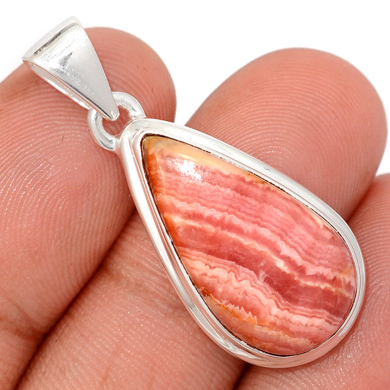 1.5" Rhodochrosite Pendants - RDOP2681