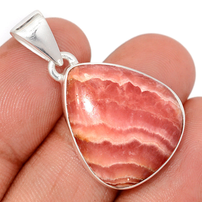 1.5" Rhodochrosite Pendants - RDOP2689