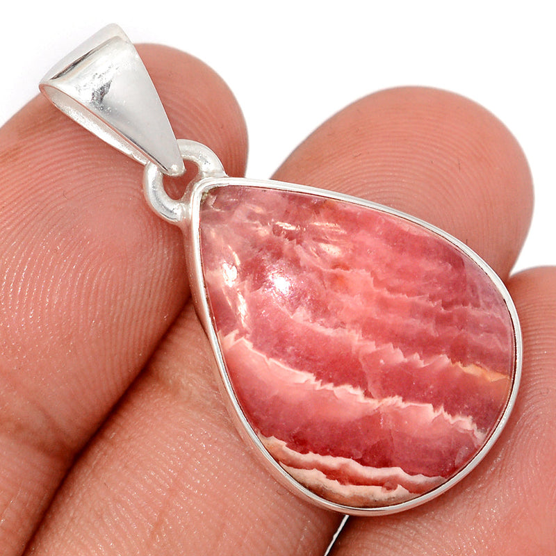 1.5" Rhodochrosite Pendants - RDOP2690