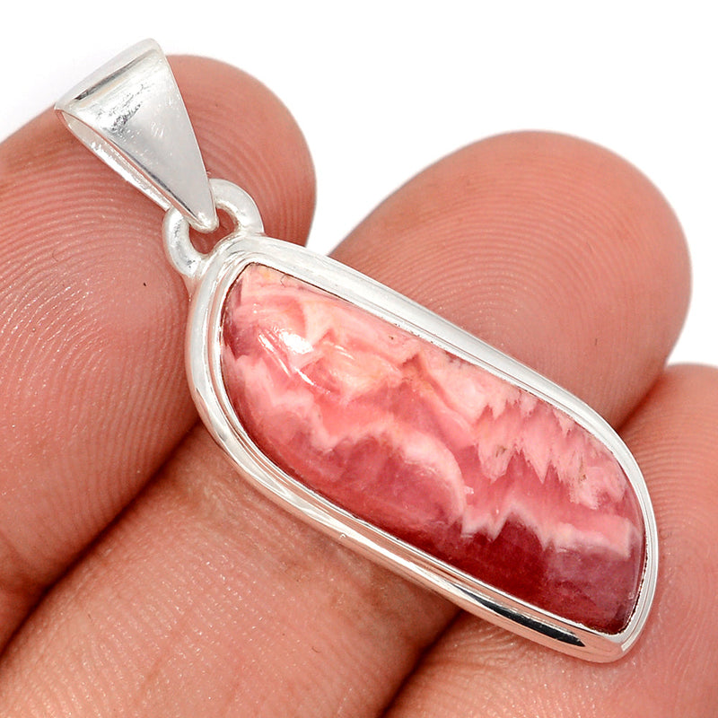 1.5" Rhodochrosite Pendants - RDOP2691