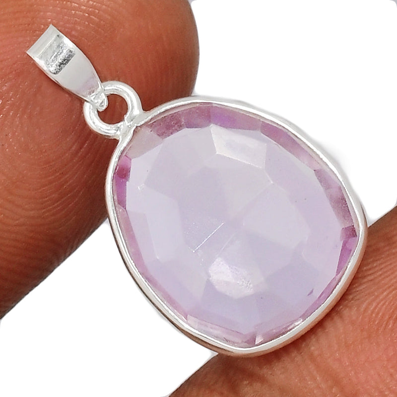 1" Rose De France Amethyst Pendants - RFAP365
