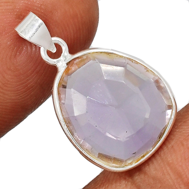 1" Rose De France Amethyst Pendants - RFAP366