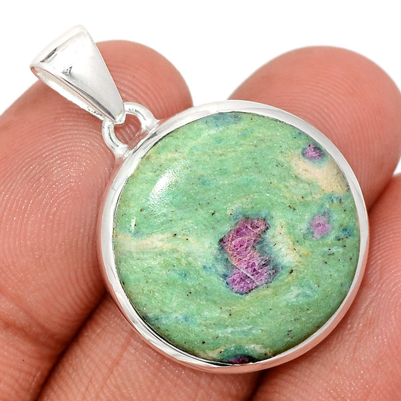 1.3" Ruby In Fuchsite Pendants - RIFP2042