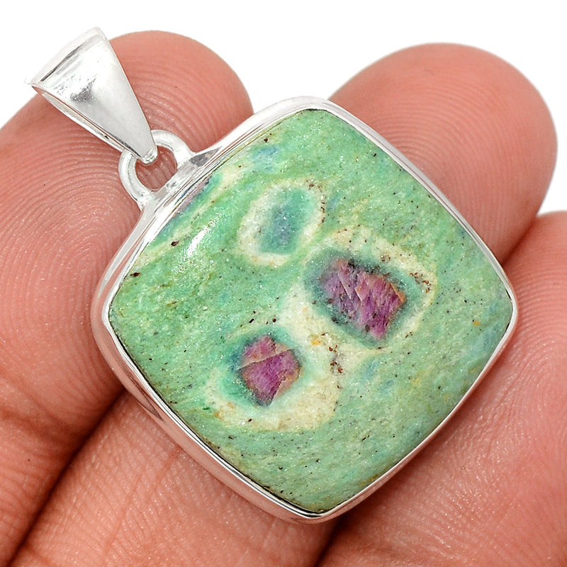 1.3" Ruby In Fuchsite Pendants - RIFP2059