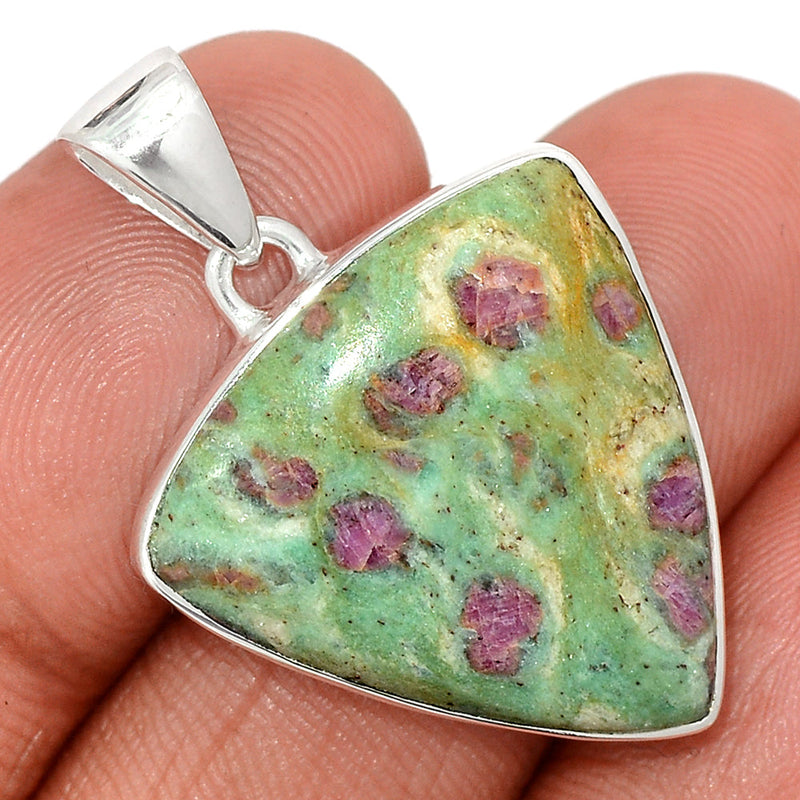 1.3" Ruby In Fuchsite Pendants - RIFP2071