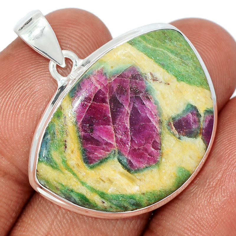 1.3" Ruby In Fuchsite Pendants - RIFP2095