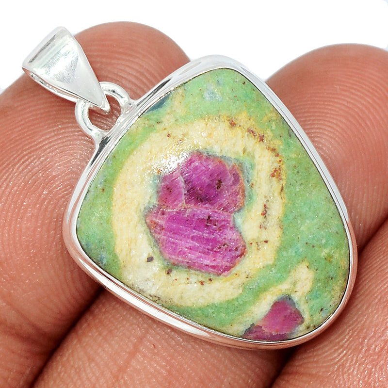 1.3" Ruby In Fuchsite Pendants - RIFP2101