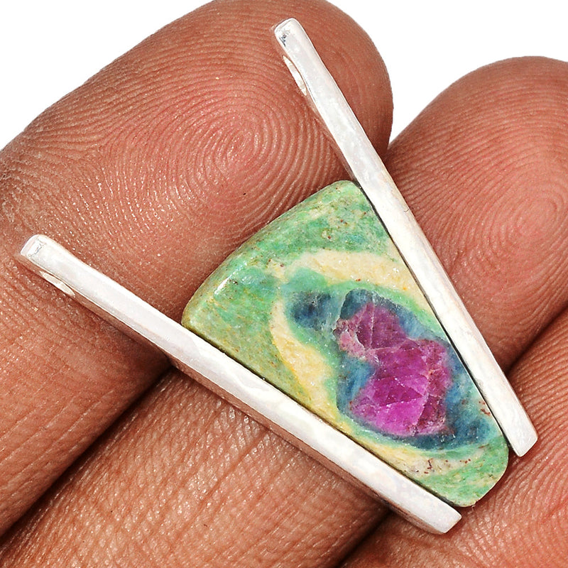 1.3" Ruby In Fuchsite Pendants - RIFP2106
