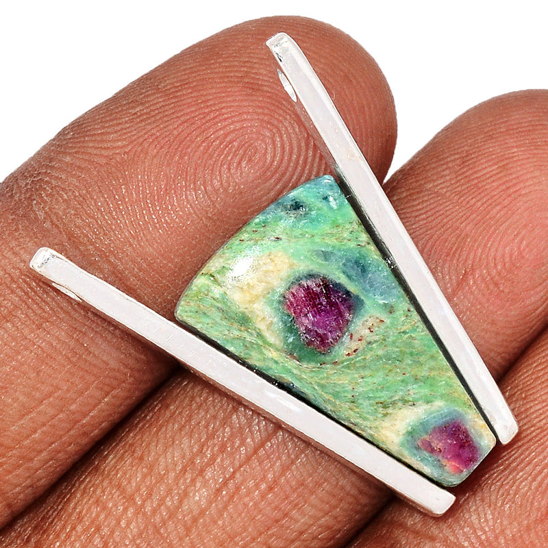 1.3" Ruby In Fuchsite Pendants - RIFP2110