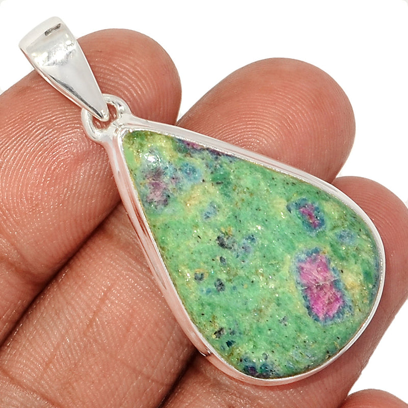 1.7" Ruby In Fuchsite Pendants - RIFP2114