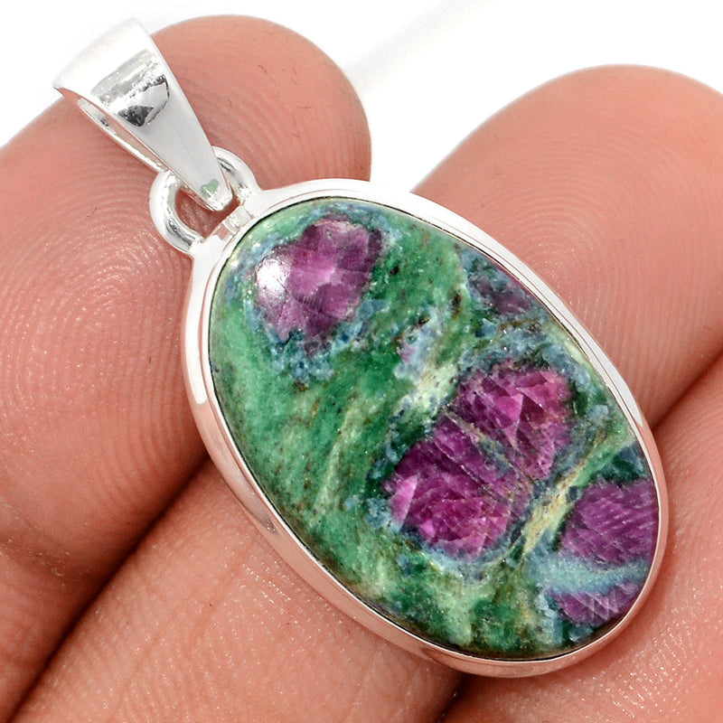 1.3" Ruby In Fuchsite Pendants - RIFP2135
