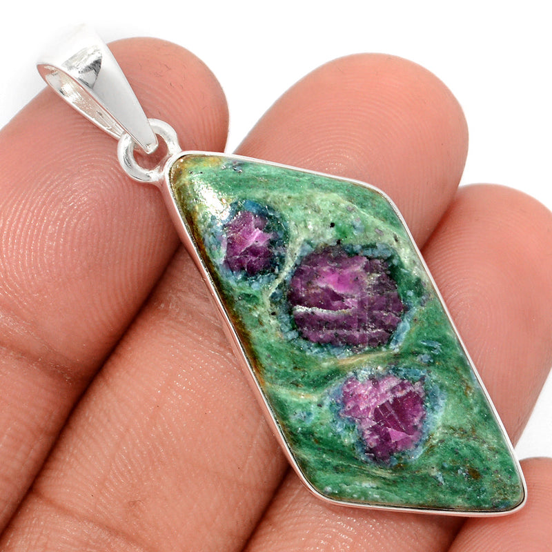 2" Ruby In Fuchsite Pendants - RIFP2144
