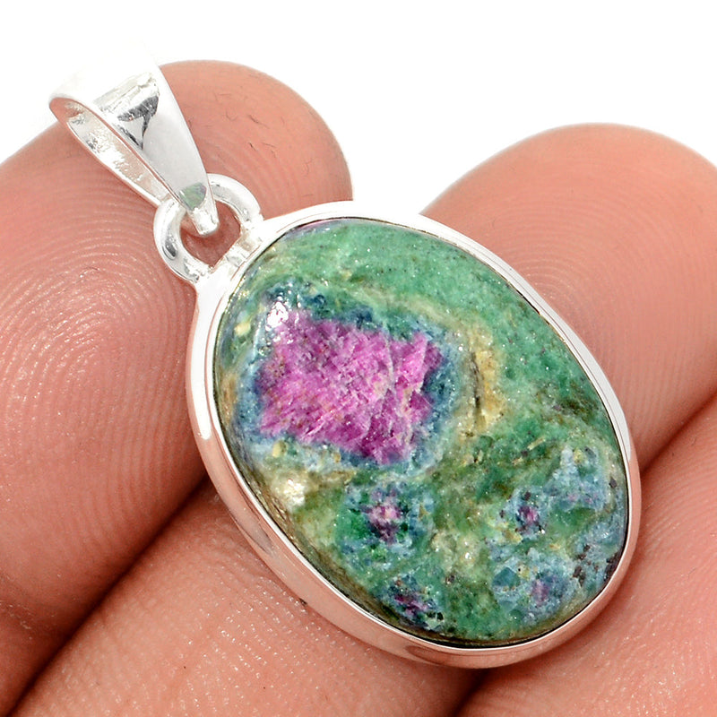 1.3" Ruby In Fuchsite Pendants - RIFP2149