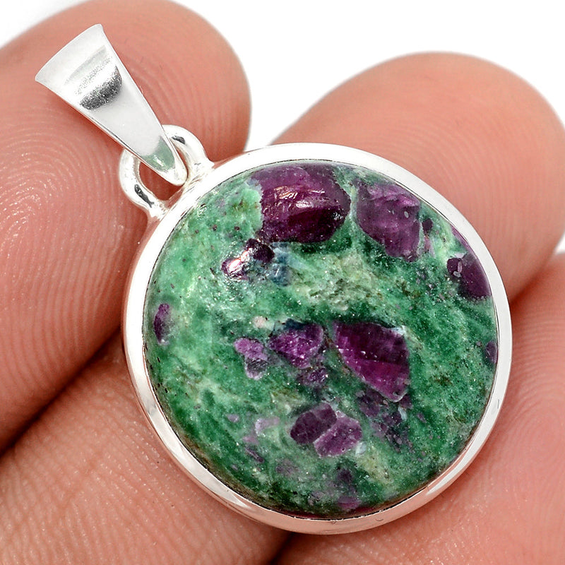 1.2" Ruby In Fuchsite Pendants - RIFP2151