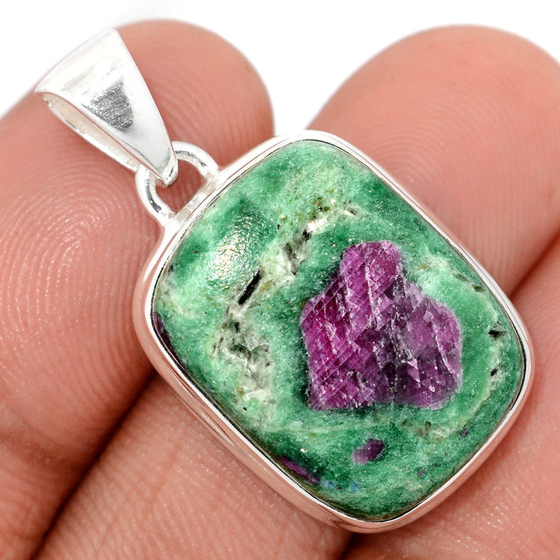 1.3" Ruby In Fuchsite Pendants - RIFP2160