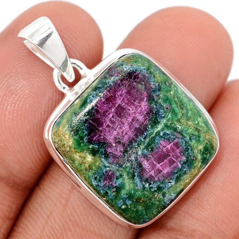 1.2" Ruby In Fuchsite Pendants - RIFP2161