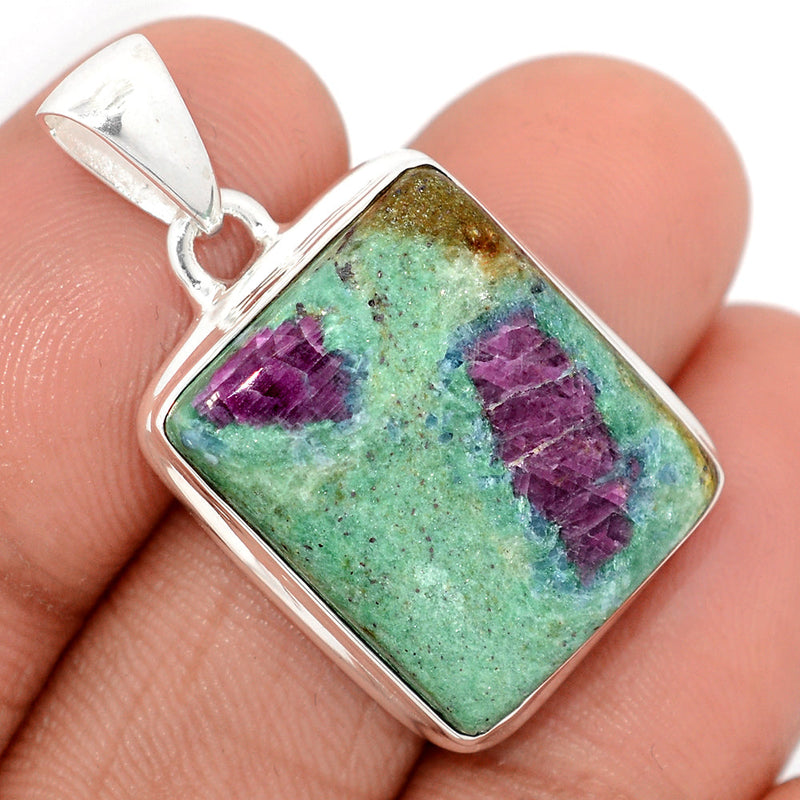 1.3" Ruby In Fuchsite Pendants - RIFP2164