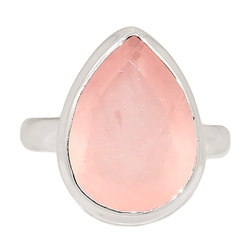 Rose Quartz Faceted Ring - RQFR1128