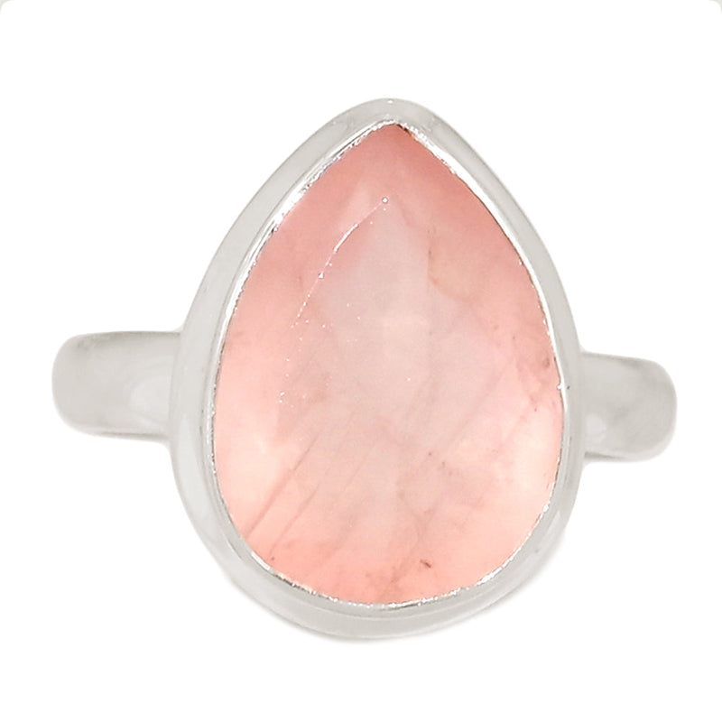 Rose Quartz Faceted Ring - RQFR1147