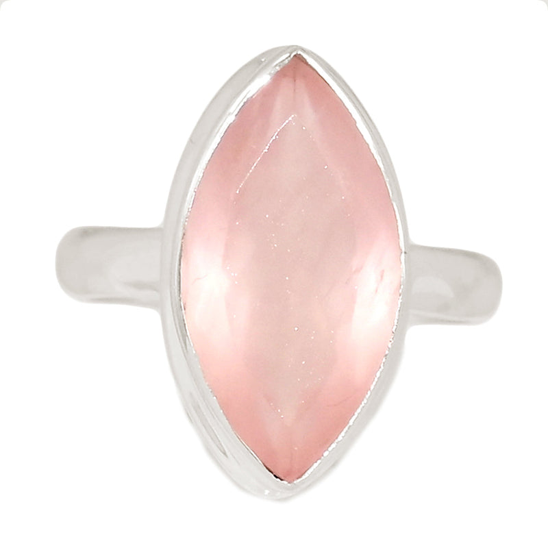Rose Quartz Faceted Ring - RQFR1157