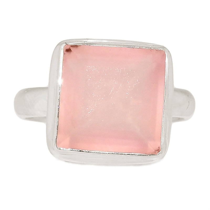 Rose Quartz Faceted Ring - RQFR1159