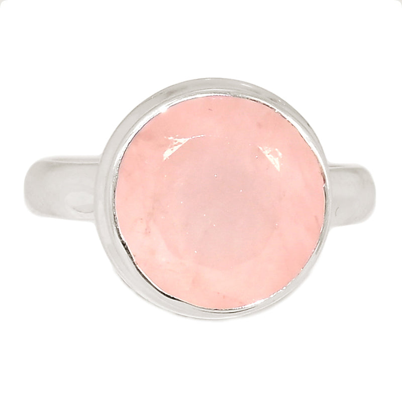 Rose Quartz Faceted Ring - RQFR1164