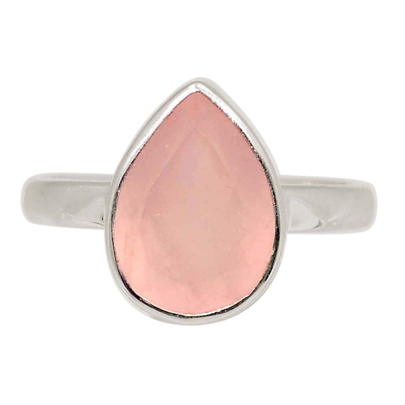 Rose Quartz Faceted Ring - RQFR1179