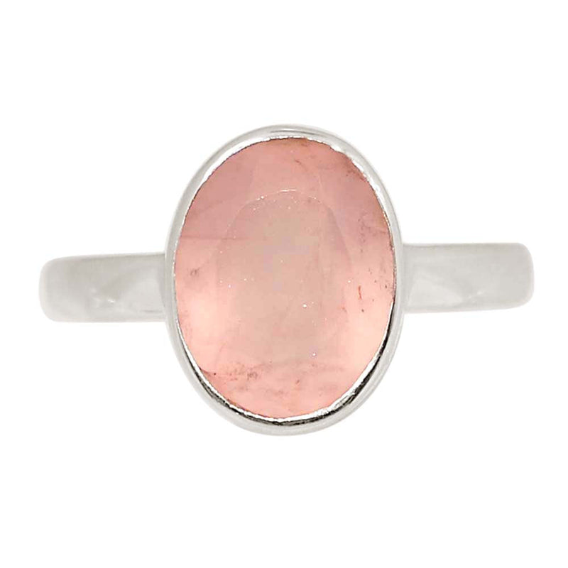 Rose Quartz Faceted Ring - RQFR1188