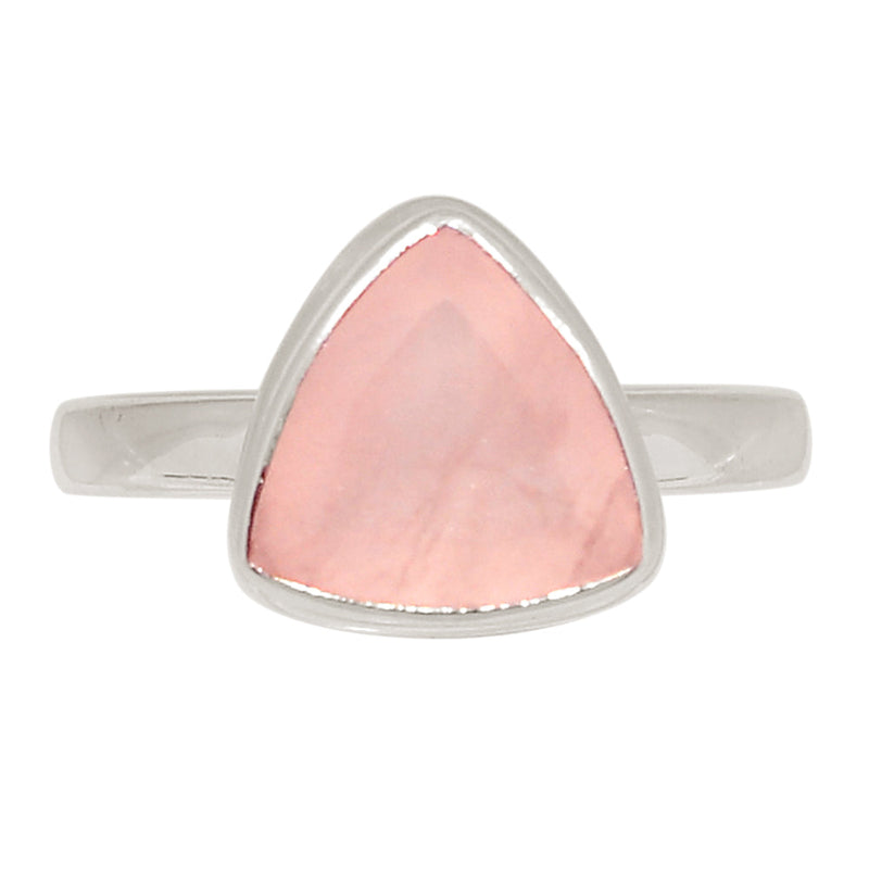 Rose Quartz Faceted Ring - RQFR1204