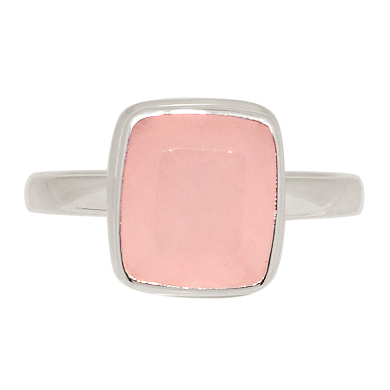 Rose Quartz Faceted Ring - RQFR1207