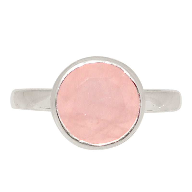Rose Quartz Faceted Ring - RQFR1209