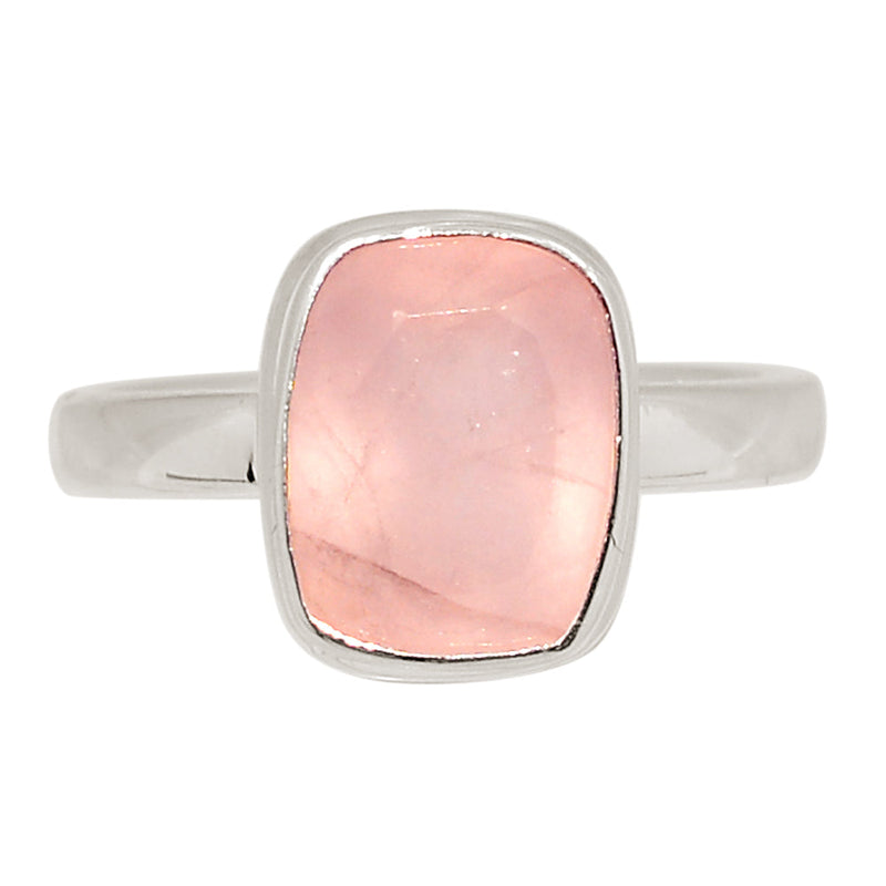 Rose Quartz Faceted Ring - RQFR1229