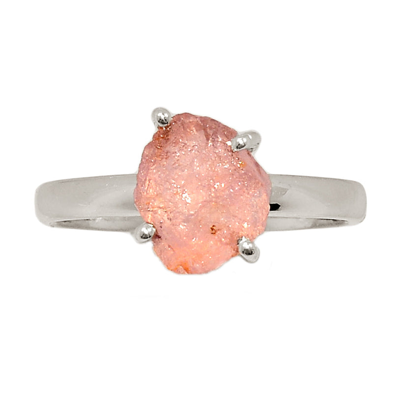 Claw - Rose Quartz Rough Ring - RQRR1026