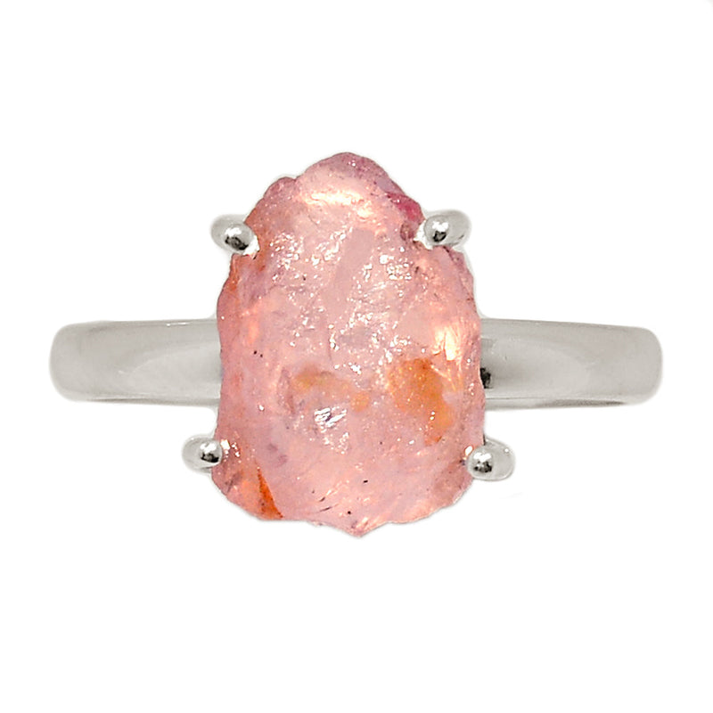Claw - Rose Quartz Rough Ring - RQRR1066