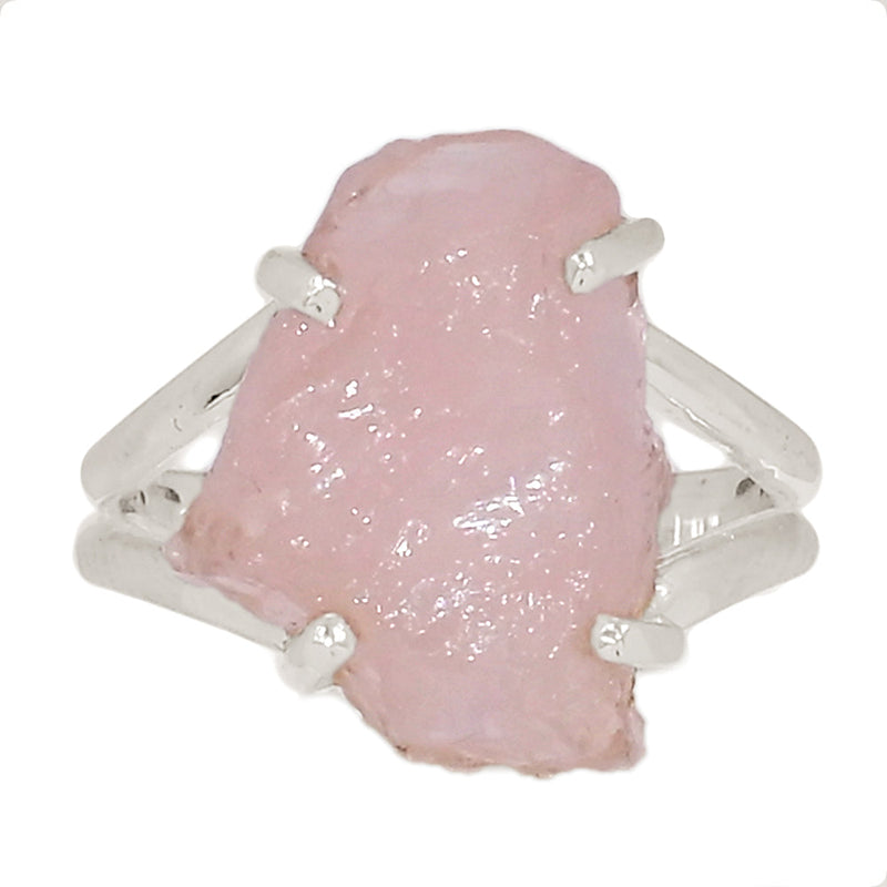Claw - Rose Quartz Rough Ring - RQRR1069