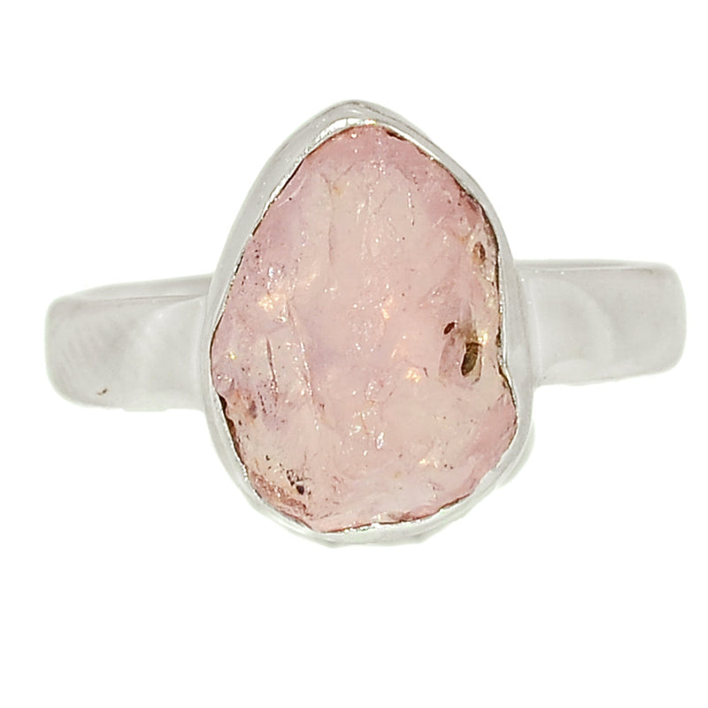 Rose Quartz Rough Ring - RQRR723