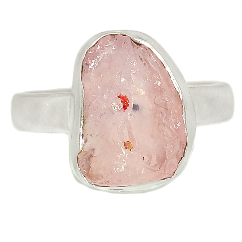 Rose Quartz Rough Ring - RQRR757