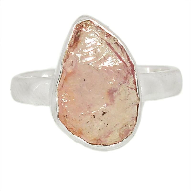Rose Quartz Rough Ring - RQRR761