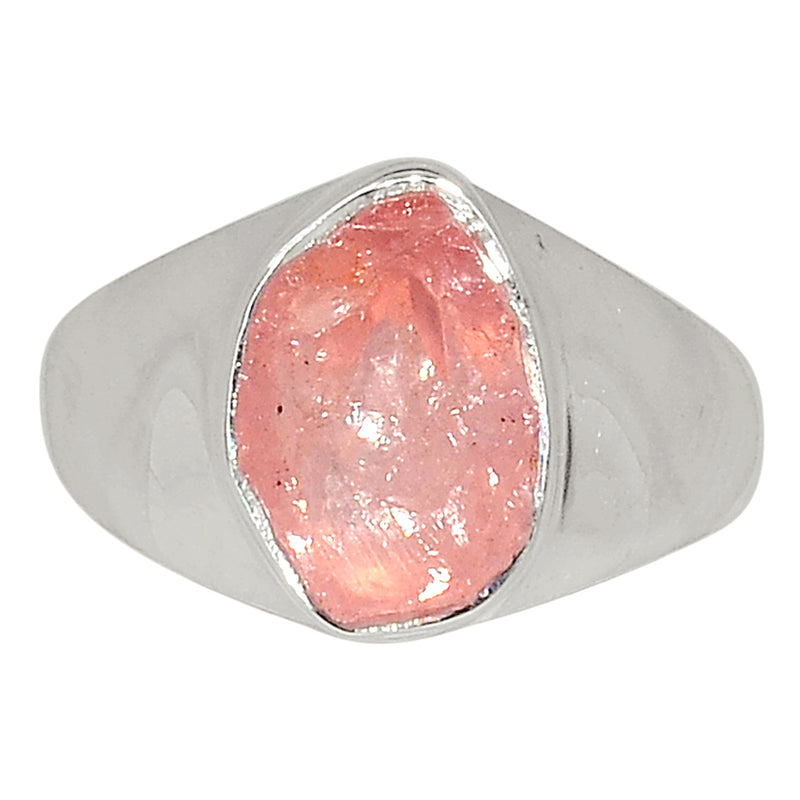 Solid - Rose Quartz Rough Ring - RQRR851