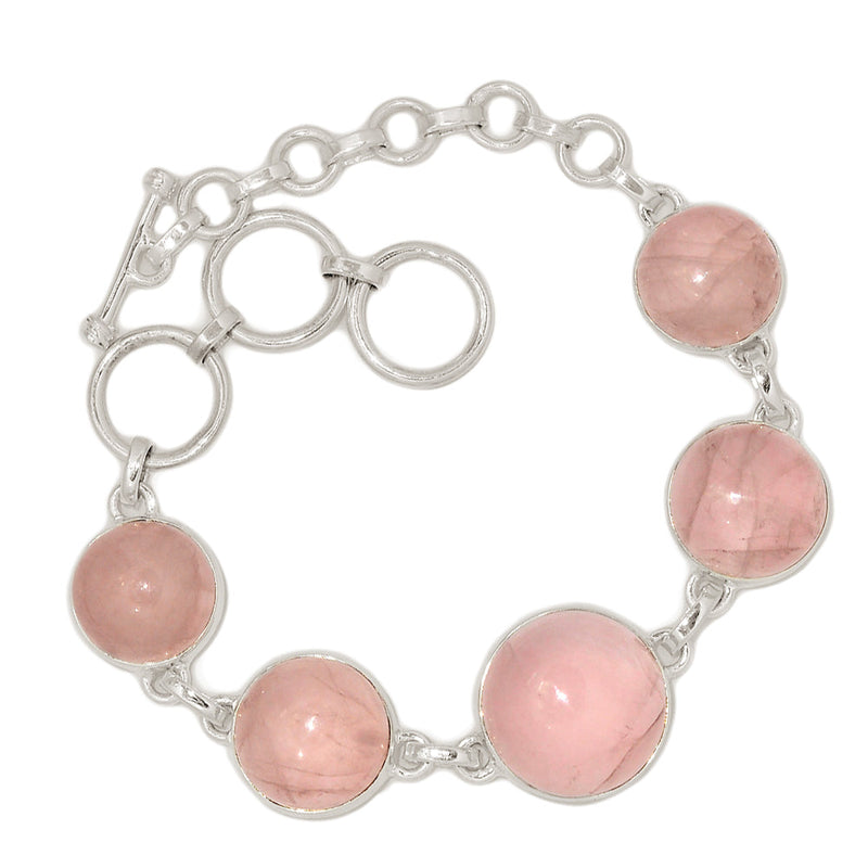7.7" Rose Quartz Bracelets - RQZB309